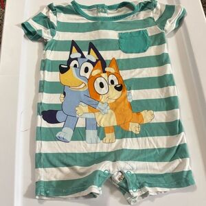 Little Sleepies Bluey Collection Romper